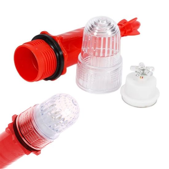 POWERMASTER 5 LEDLİ TEK RENK BALIKÇI FENERİ DOMUZ KOVUCU (2XD PİLLE ÇALIŞIR) resmi
