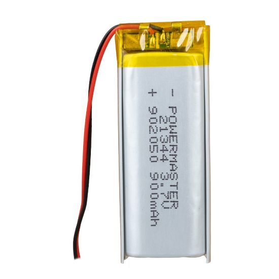 POWERMASTER 902050 3.7 VOLT 900 MAH LİTYUM POLİMER PİL resmi
