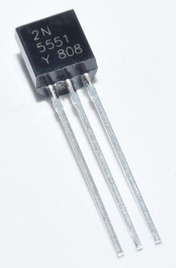 2N 5551 TO-92 TRANSISTOR resmi