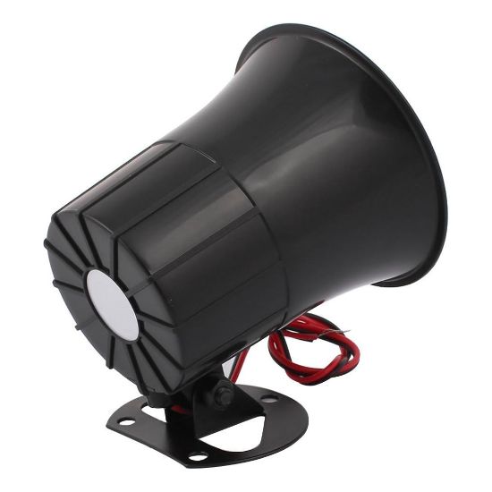 MAGICVOICE MV-21635 12 VOLT 30 WATT 6 MELODİLİ HORN SİREN HOPARLÖR resmi