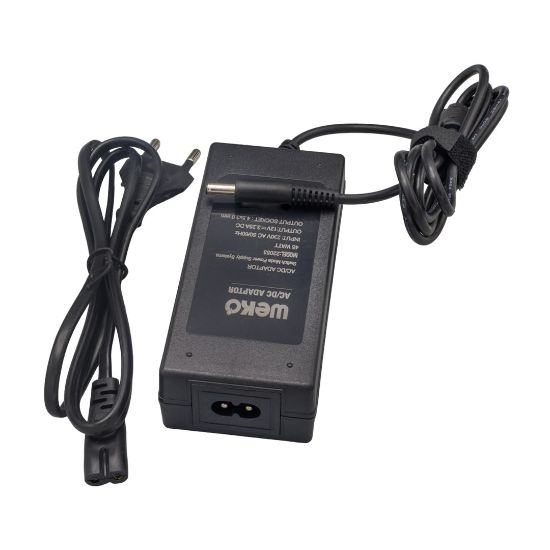 WEKO 12 VOLT - 3.25 AMPER 4.5*3.0 UÇLU YERLİ ÜRETİM NOTEBOOK ADAPTÖR resmi