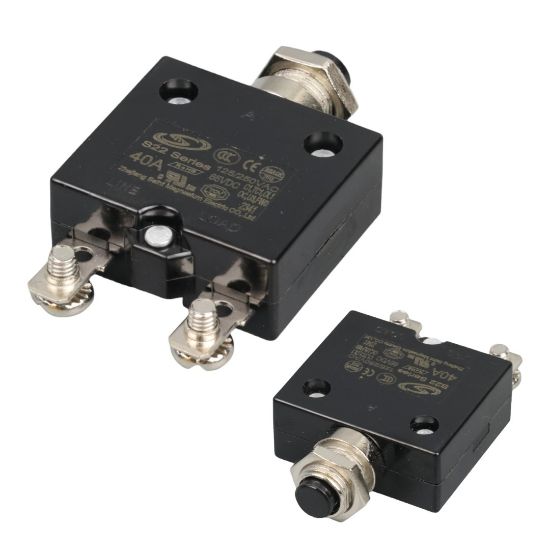 ST SERİSİ TERMİK RESETLİ 125/250VAC 32 VOLT DC 40 AMPER SİGORTA (IC-271S) resmi