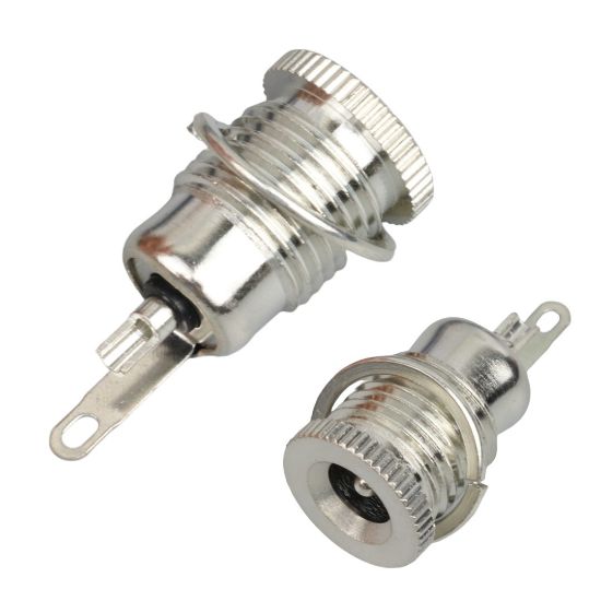 JAK DC 2.1MM METAL Ø12MM (IC-258D) resmi