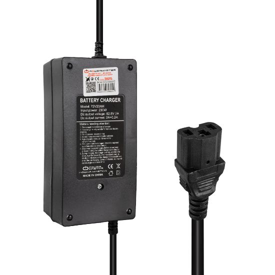 POWERMASTER PM-31125 72 VOLT - 20 AMPER ELEKTRİKLİ BİSİKLET ŞARJ CİHAZI resmi