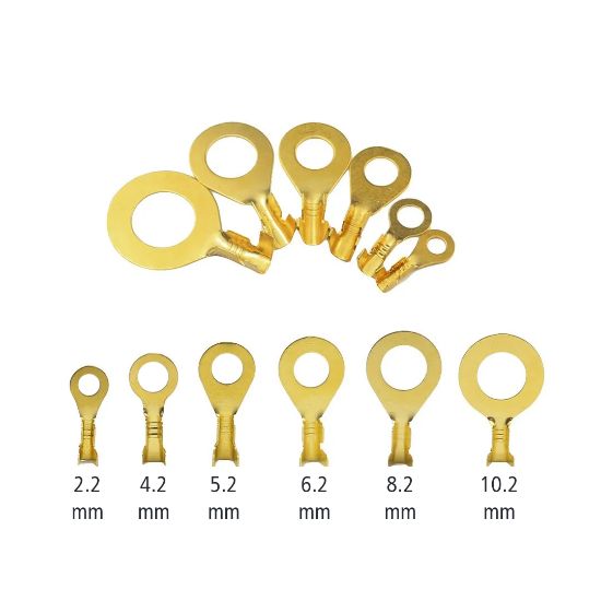 SARI TKS-4 KABLO PABUÇ 5.20 MM TOPRAKLAMA (250LİK PAKET) resmi