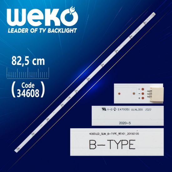430DLED_SLIM_B-TYPE_REV01_20150105 - 82.5 CM 10 LEDLİ - (WK-656) resmi