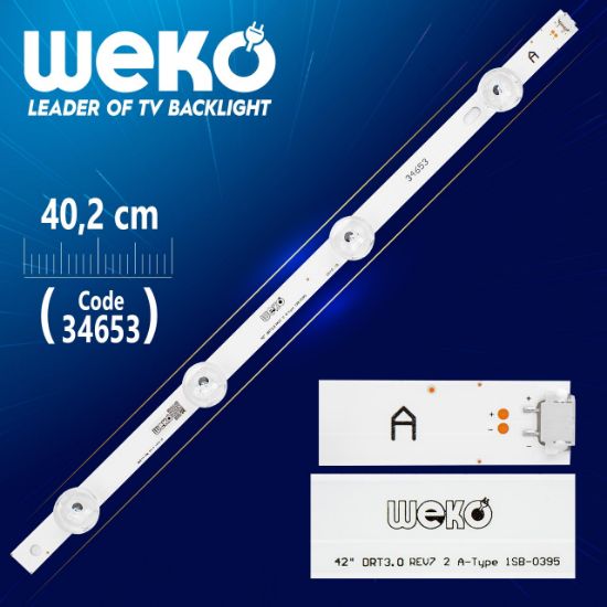LG INNOTEK DRT3.0 42_A TYPE - 6916L-1956A/B/E - 40.2 CM 4 LEDLİ - (WK-097) resmi