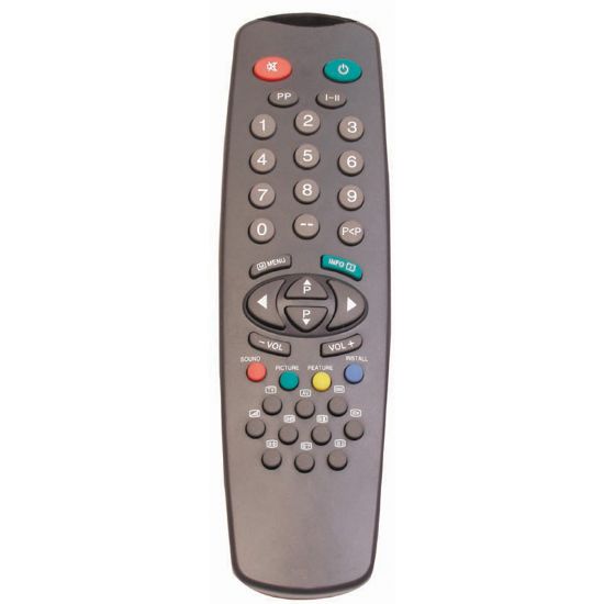 WEKO KT VESTEL 1940 İNFOLU SİYAH TV KUMANDA resmi
