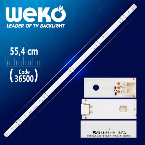 COB 49INCH UHD/FHD REV01 A-TYPE LEDAZ 5 LEDLİ 55.4 CM resmi