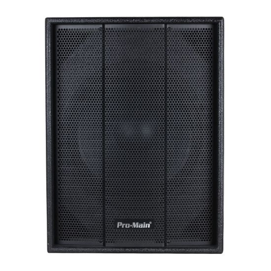 PROMAIN MS-1015SP 38 CM 1000 WATT PASİF AHŞAP KABİN HOPARLÖR SUB WOOFER resmi