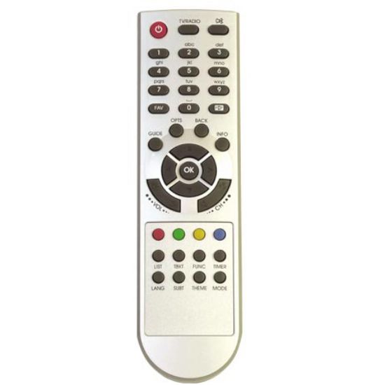 WEKO KR BEKO ARÇELİK BS-900 DIGITURK ZAP UYDU KUMANDA (YKD187R) resmi