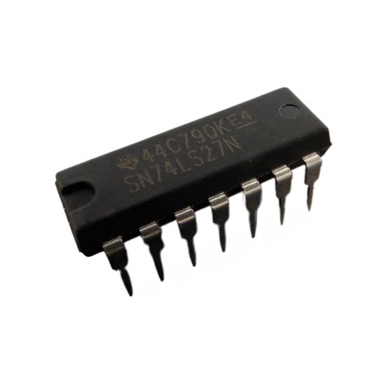 74 LS 27 DIP-14 ENTEGRE DEVRE resmi