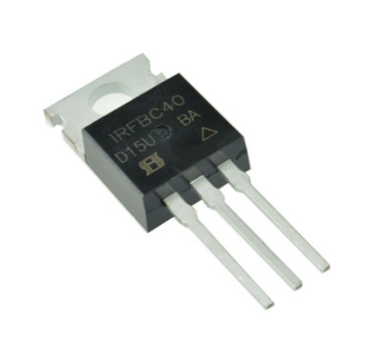 IRFBC 40 TO-220 MOSFET TRANSISTOR resmi