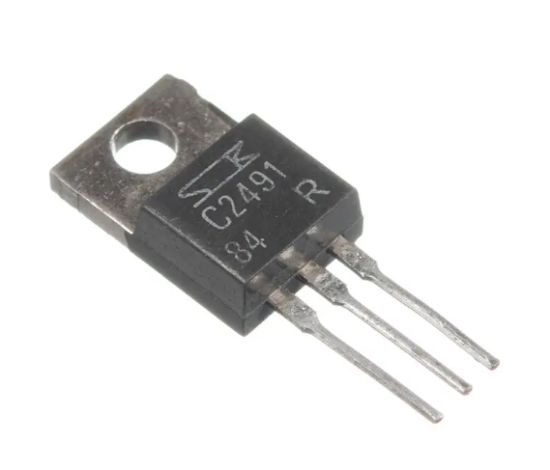 2SC 2491 TO-220 TRANSISTOR resmi
