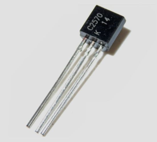 2SC 2570 TO-92 TRANSISTOR resmi