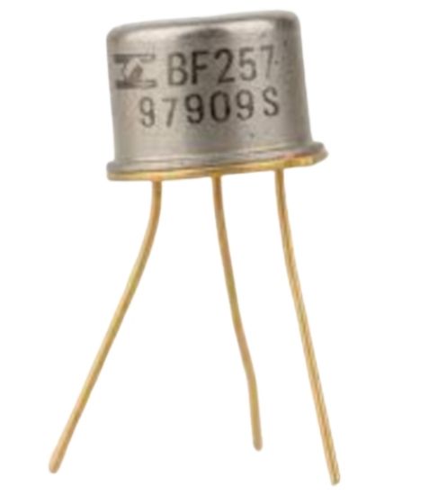 BF 257 TO-39 TRANSISTOR resmi