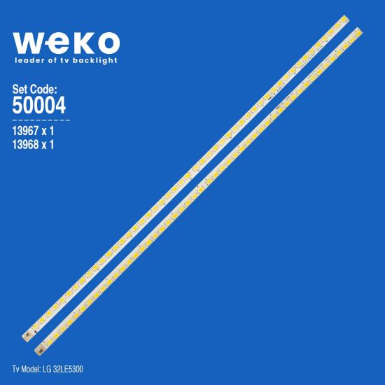 WKSET-5004 13967X1 13968X1 32 REV 0.4 48EA 2 ADET LED BAR (48LED) resmi