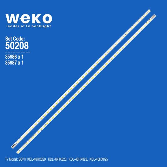 WKSET-5208 35686X1 35687X1 SLED_2011SLS46_EQL 2 ADET LED BAR (48LED) resmi
