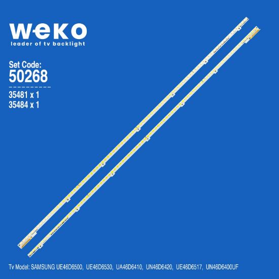 WKSET-5268 35481X1 35484X1 2011SVS46_6.5K_V2_4CH_PV 2 ADET LED BAR (84LED) resmi