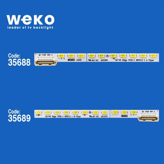 WKSET-5345 35688X1 35689X1 55 V6 EDGE FHD-1 REV1.0 2 ADET LED BAR (80LED) resmi