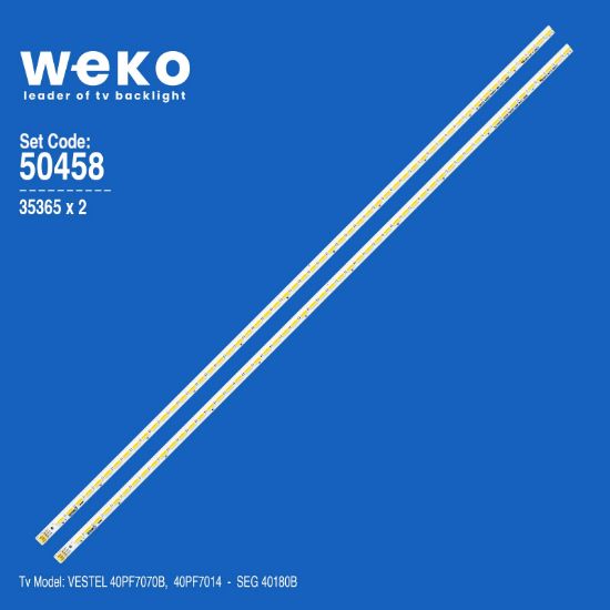 WKSET-5458 35365X2 LG INNOTEK 40INCH 7020PKG 54EA REV0.1 120522 2 ADET LED BAR (54LED) resmi