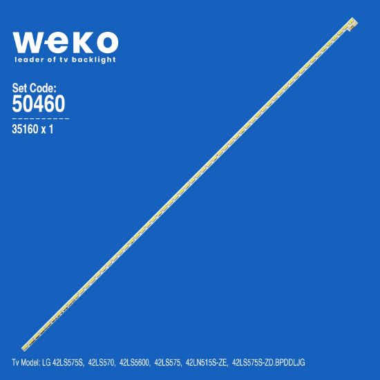 WKSET-5460 35160X1 LG INNOTEK 42INCH 7030PKG 60EA REV0.2_78307_20111125 1 ADET LED BAR (60LED) resmi