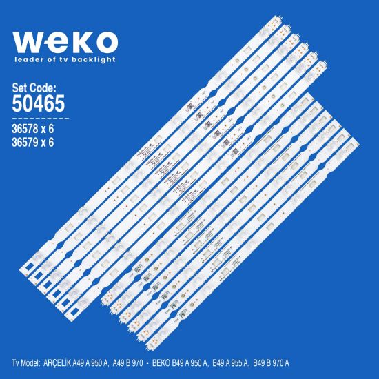 WKSET-5465 36578X6 36579X6 L4_OPTIMUS_D9_CDM 12 ADET LED BAR resmi