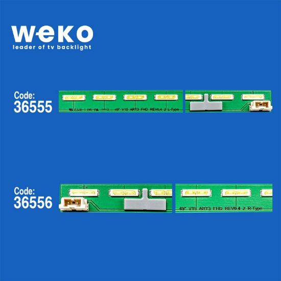 WKSET-5472 36555X1 36556X1 49 V15 ART3 FHD REV0.4 2 ADET LED BAR (45LED) resmi