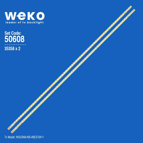 WKSET-5608 35358X2 46T04-01B - 5B.46T04.001  2 ADET (60LED) resmi