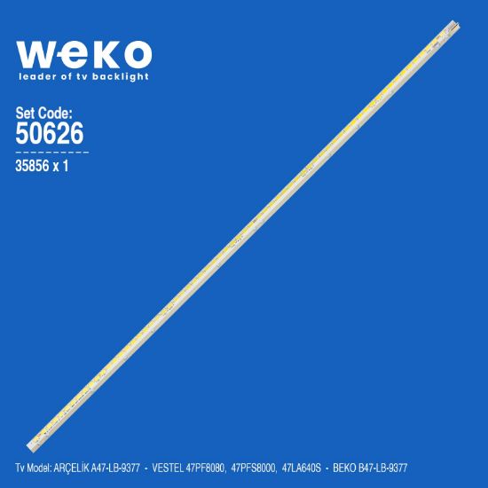 WKSET-5626 35856X1 47 V13 EDGE REV0.4 1 1 ADET LED BAR (66LED) resmi