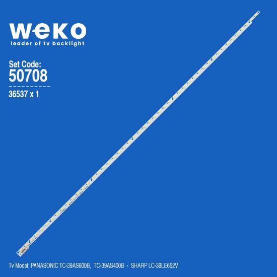 WKSET-5708 36537X1 V390HJ1-LE6-TREM1  1 ADET LED BAR (48LED) resmi