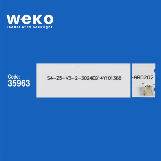 WKSET-5727 35963X4 IC-B-HWBC40D453 - S5-B5-V3-3 4 ADET LED BAR resmi