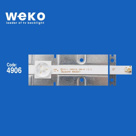 WKSET-5742 35041X7 SKYWORTH 4906X7 - 175-180 3.0-3.3 C - YAL13-00630300-01 7 ADET LED BAR resmi