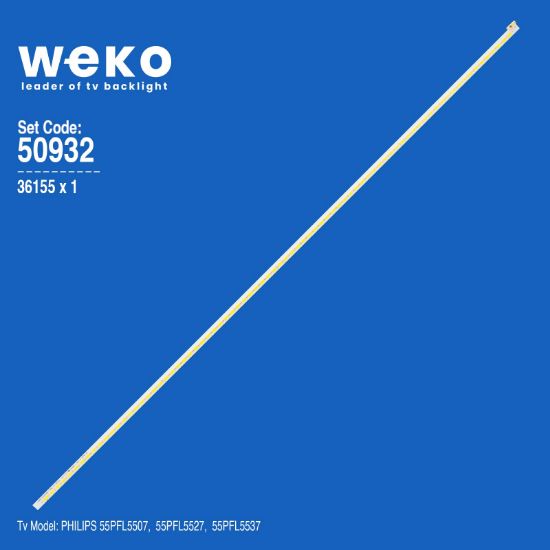 WKSET-5932 36155X1 SLED 2012SGS55 7030L 1 ADET LED BAR (80LED) resmi