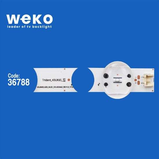 WKSET-5988 36788X3 SSC_43UK65(LGD)_8LED_SVL430A62_REV1.0_171201 3 ADET LED BAR resmi