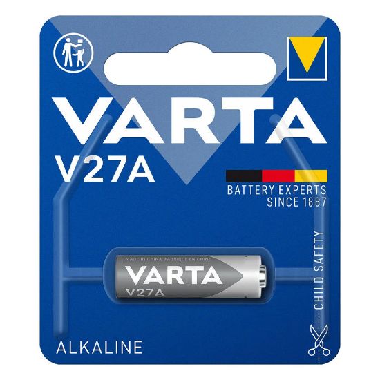 VARTA 27A 12 VOLT ALKALİN PARA PİL (TEKLİ PAKET FİYATI) resmi