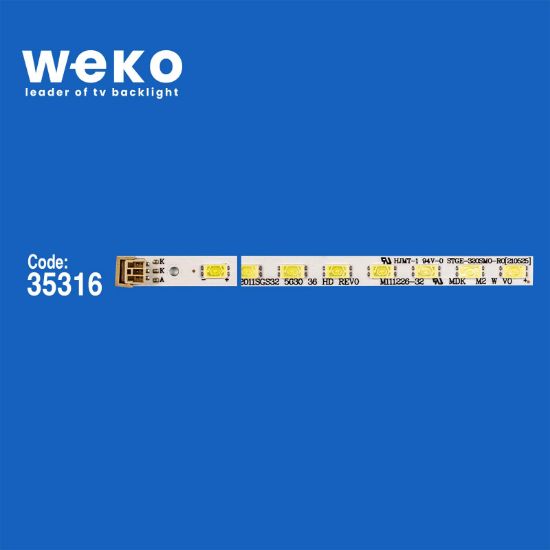 WKSET-6133 35316X2 32INCH-HD-36 - G1GE-320SM0-R2 2 ADET LED BAR (36LED) resmi