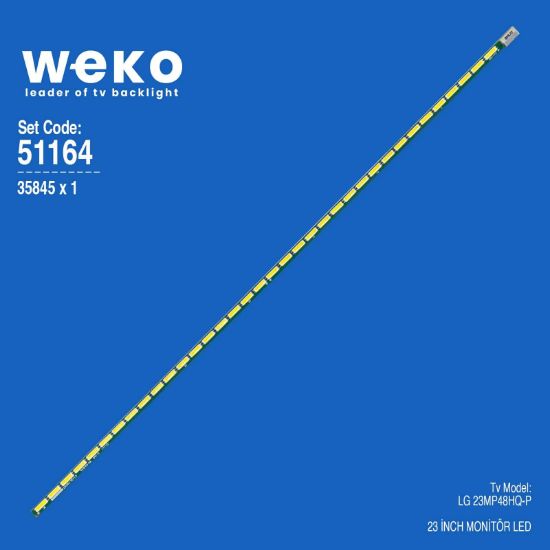 WKSET-6164 35845X1 230REJ REV1.0 1 ADET LED BAR (36LED) resmi
