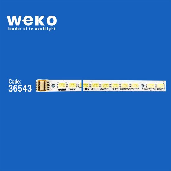 WKSET-6192 36543X2 SLED 2010SVS65 1D 240HZ-104 REV.3 1 2 ADET LED BAR (104LED) resmi