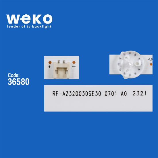 WKSET-6258 36580X2 RF-AZ320030SE30-0701 A0  2 ADET LED BAR resmi