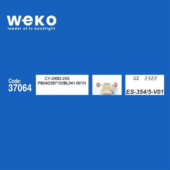 WKSET-6325 37064X2 YS-L CY-24D6-2X5 261501007660  2 ADET LED BAR resmi