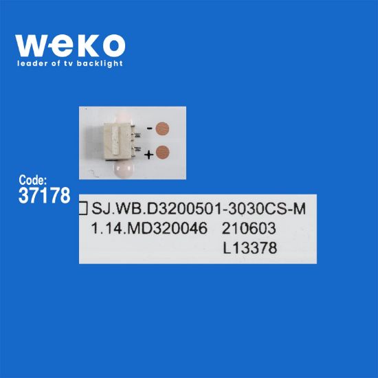 WKSET-6447 37178X2 SJ.WB.D3200501-3030CS-M  2 ADET LED BAR resmi