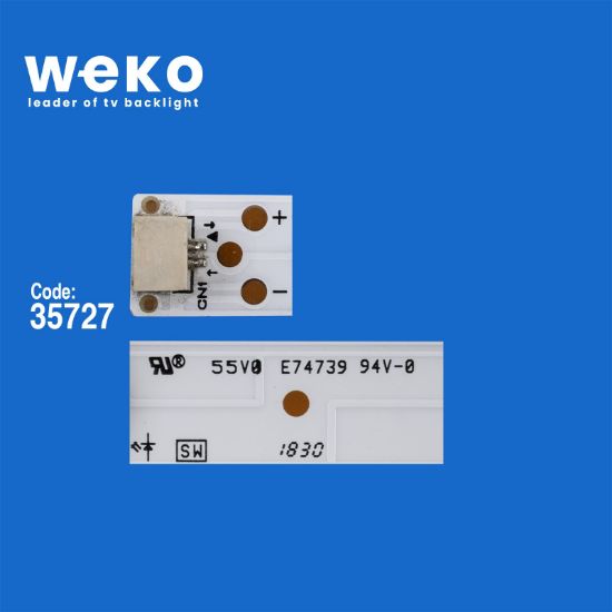 WKSET-6512 35727X4  LG INNOTEK 50INCH_FUNAİ_REV.A 4 ADET LED BAR resmi