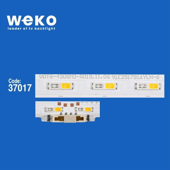WKSET-6696 37017X2 V0T6-430SM0-R0 2 ADET LED BAR TWO COLOR (İKİ RENK) (38LED) resmi