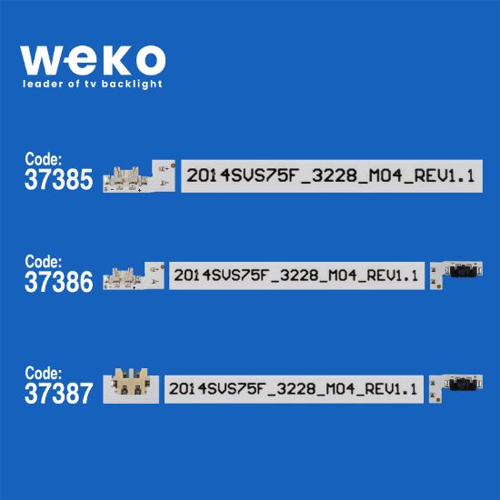 WKSET-6728 37385X9 37386X9 37387X9 SAMSUNG_2014SVS75F 27 ADET LED BAR resmi