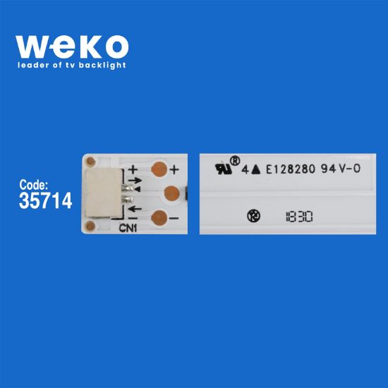 WKSET-6760 35714X4 LG INNOTEK 43INCH FUNAİ_ REV.A  4 ADET LED BAR resmi
