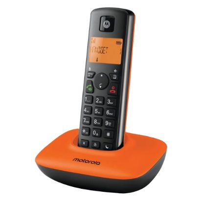 MOTOROLA T401+ DECT SİYAH TELSİZ TELEFON resmi
