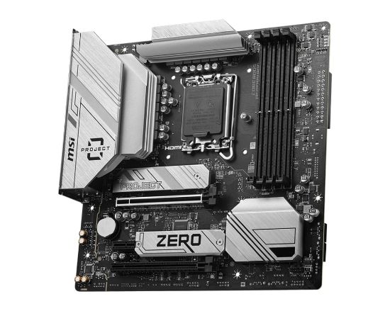 MSI B760M PROJECT ZERO 1700 DDR5 7800MHZ MATX resmi