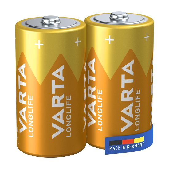 VARTA LONGLIFE POWER ALKALİN BÜYÜK BOY D PİL (2Lİ PAKET FİYATI) resmi