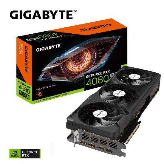 GIGABYTE GV-N408SWF3V2-16GD 16GB RTX4080 SUPER GDDR6X DLSS3 256BIT resmi